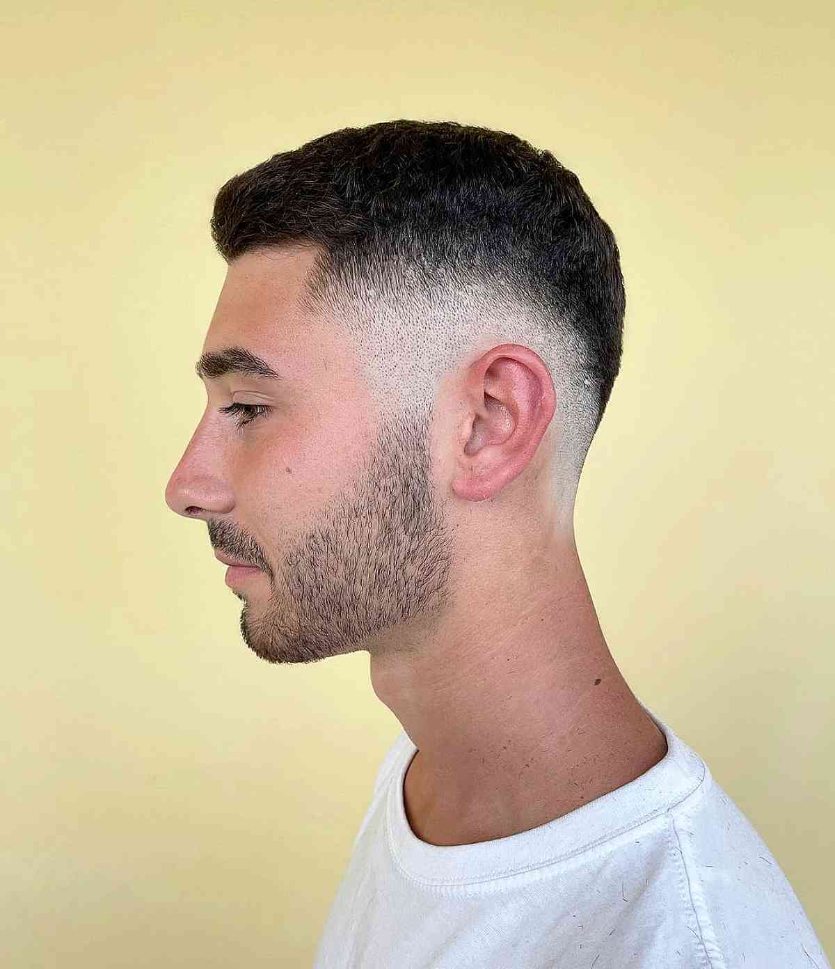 Handsome Short Cropped High Fade