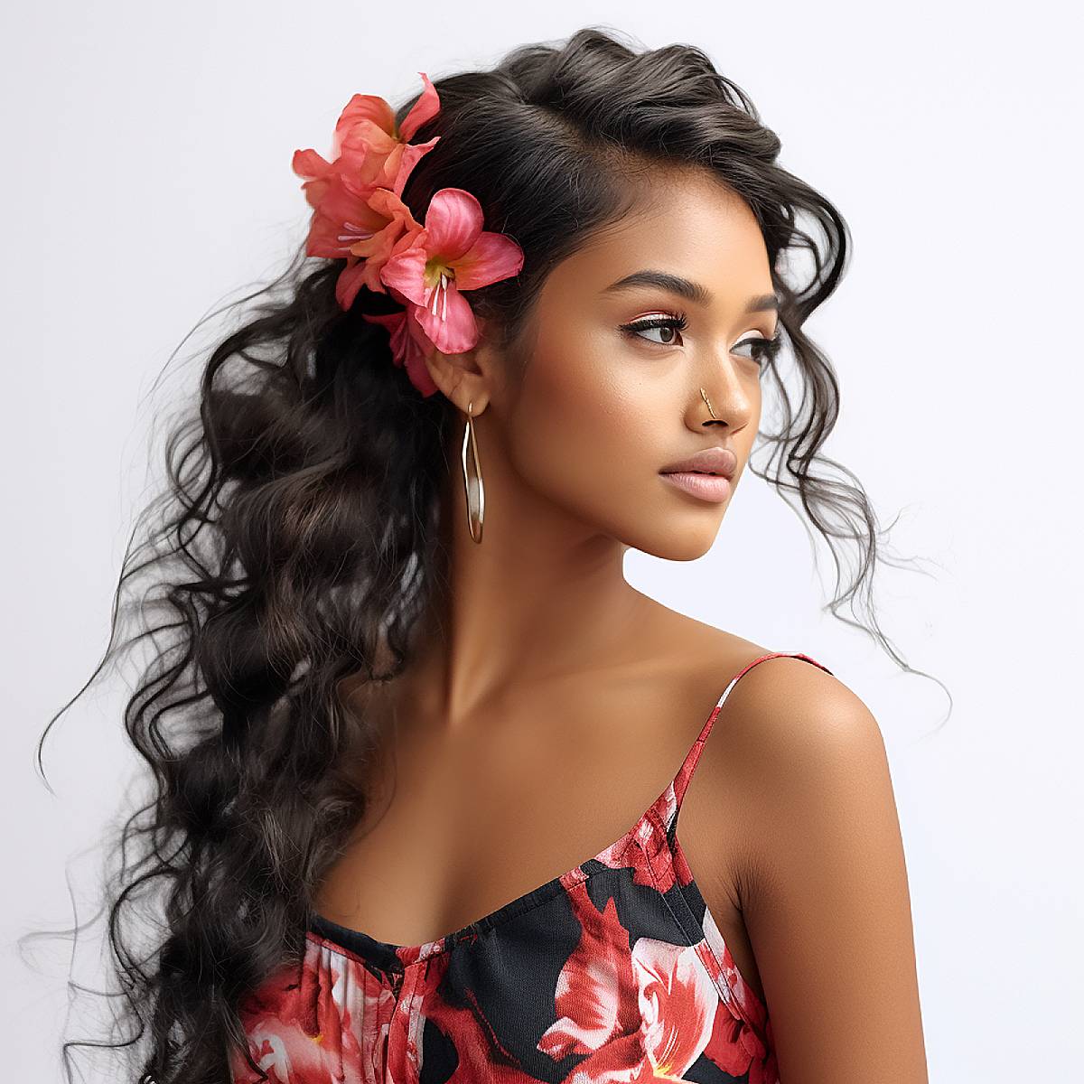 How To Create A Hawaiian Hula Hair Clip - DIY Style Tutorial - Guidecentral  - YouTube