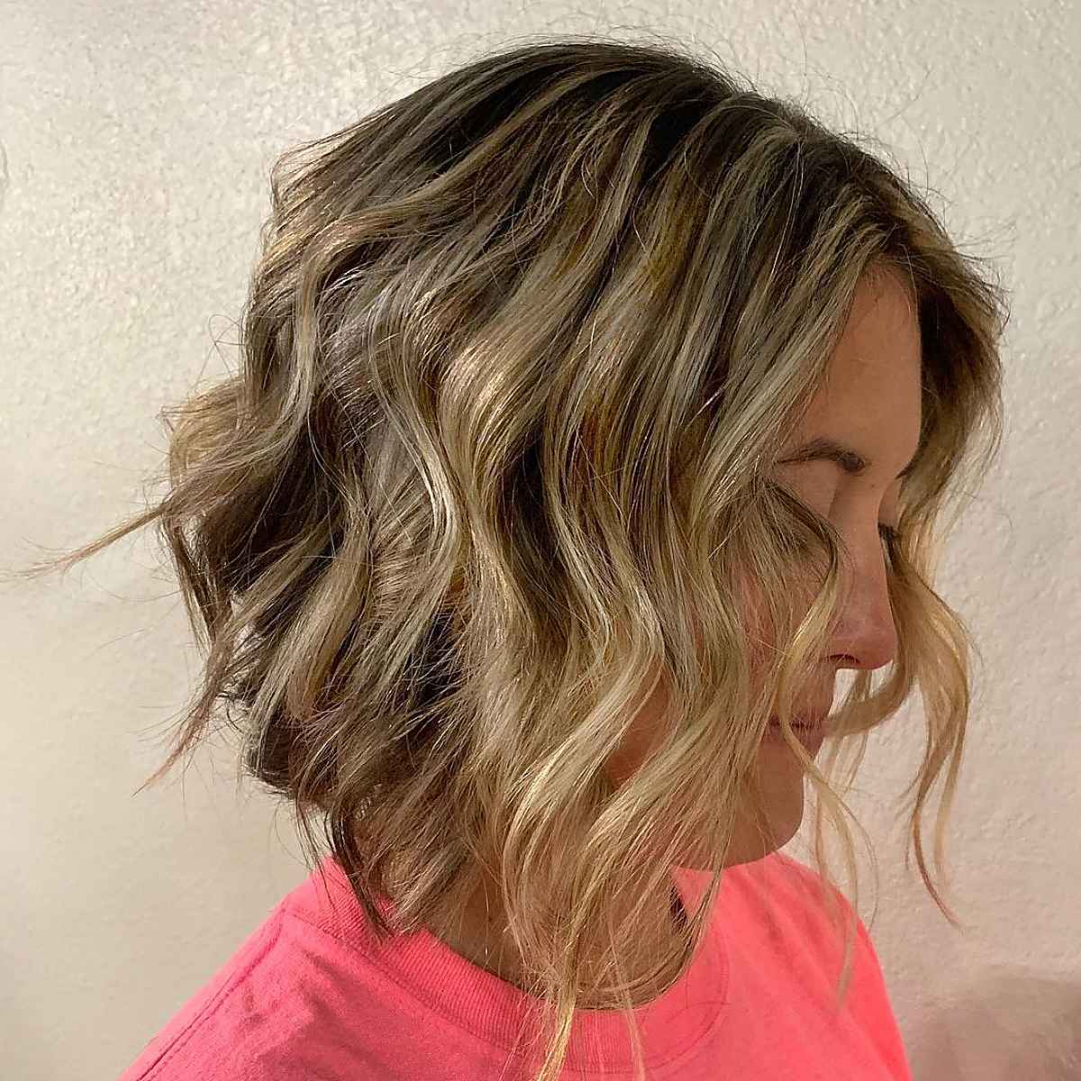 Heavily Textured inverted lob