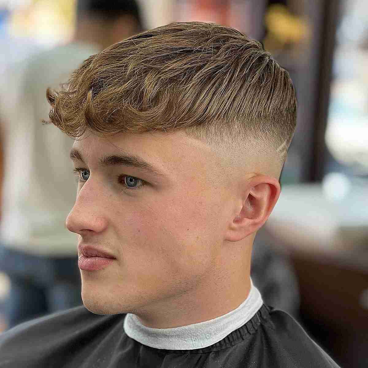 High Fade for Men with Thick Hair
