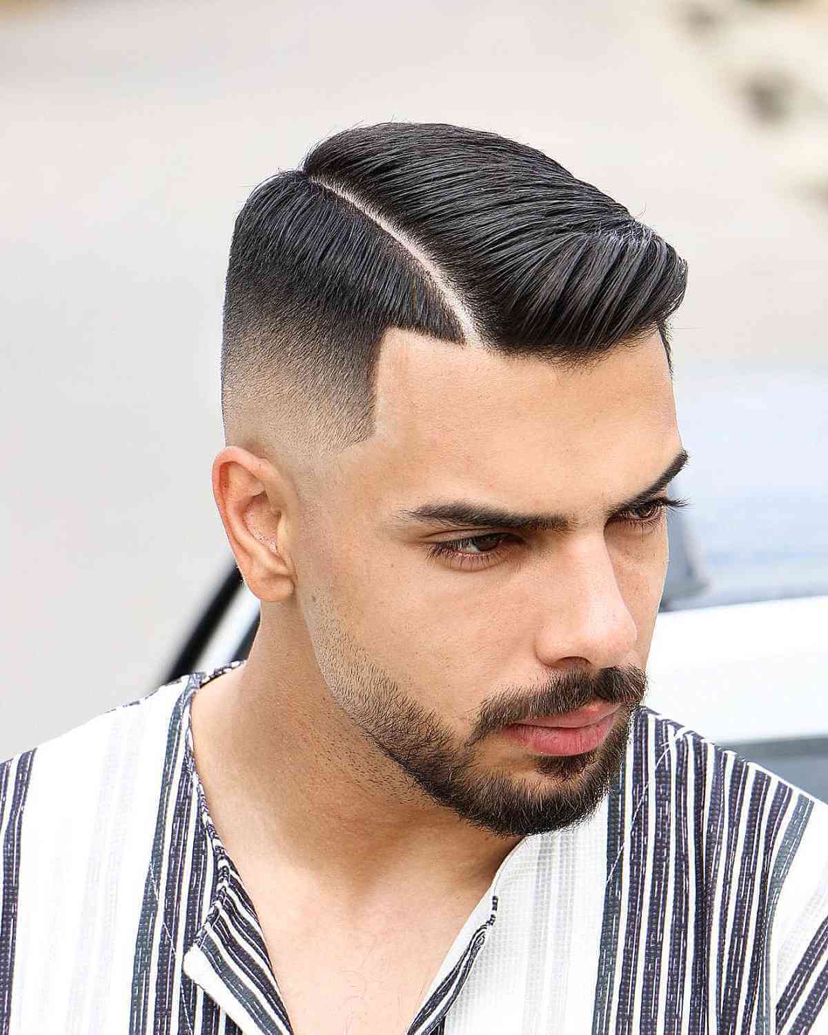 Chic Tapered Undercut with Side Part on Brunette Hair - The Latest  Hairstyles for Men and Women (2020) - Hairstyleology | Short hair styles,  Short pixie haircuts, Hair styles