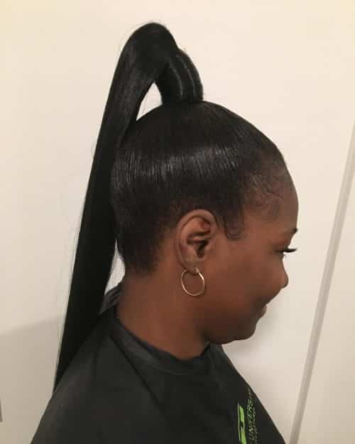 15 Cute Ponytails with Bangs to Copy for 2023