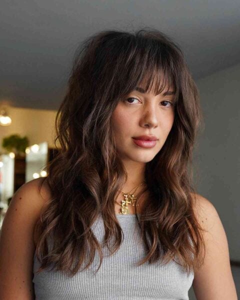 See-Through Bangs Look Gorgeous: 42 Examples That Prove It