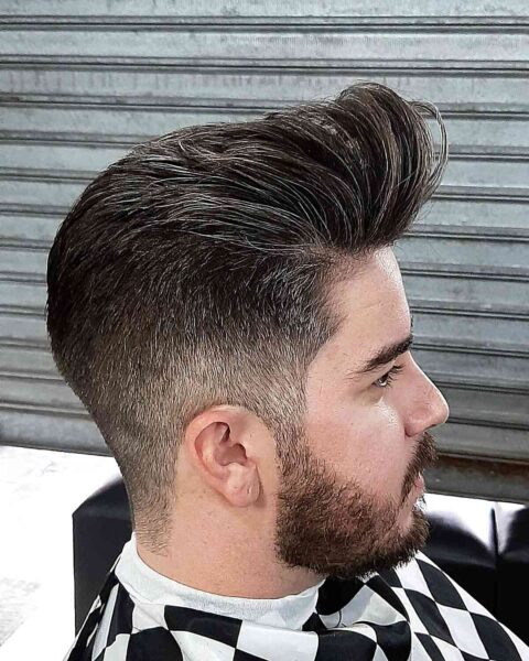 The 56 Coolest Pompadour Haircuts for Men Blowin' Up Right Now