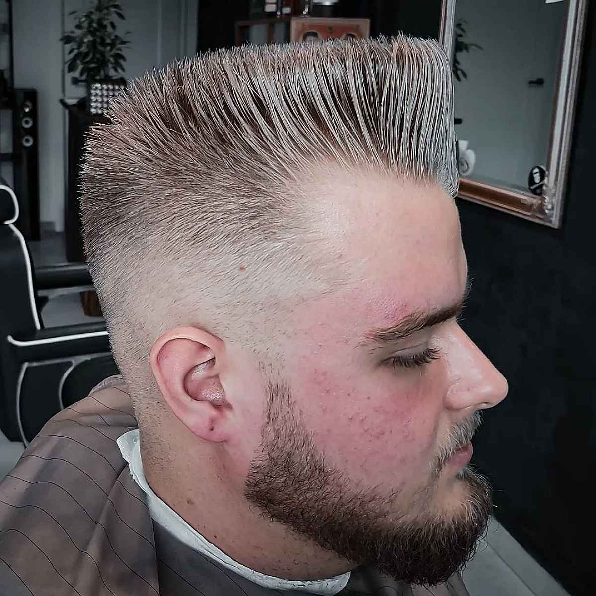 High Top Fade for a White Guy