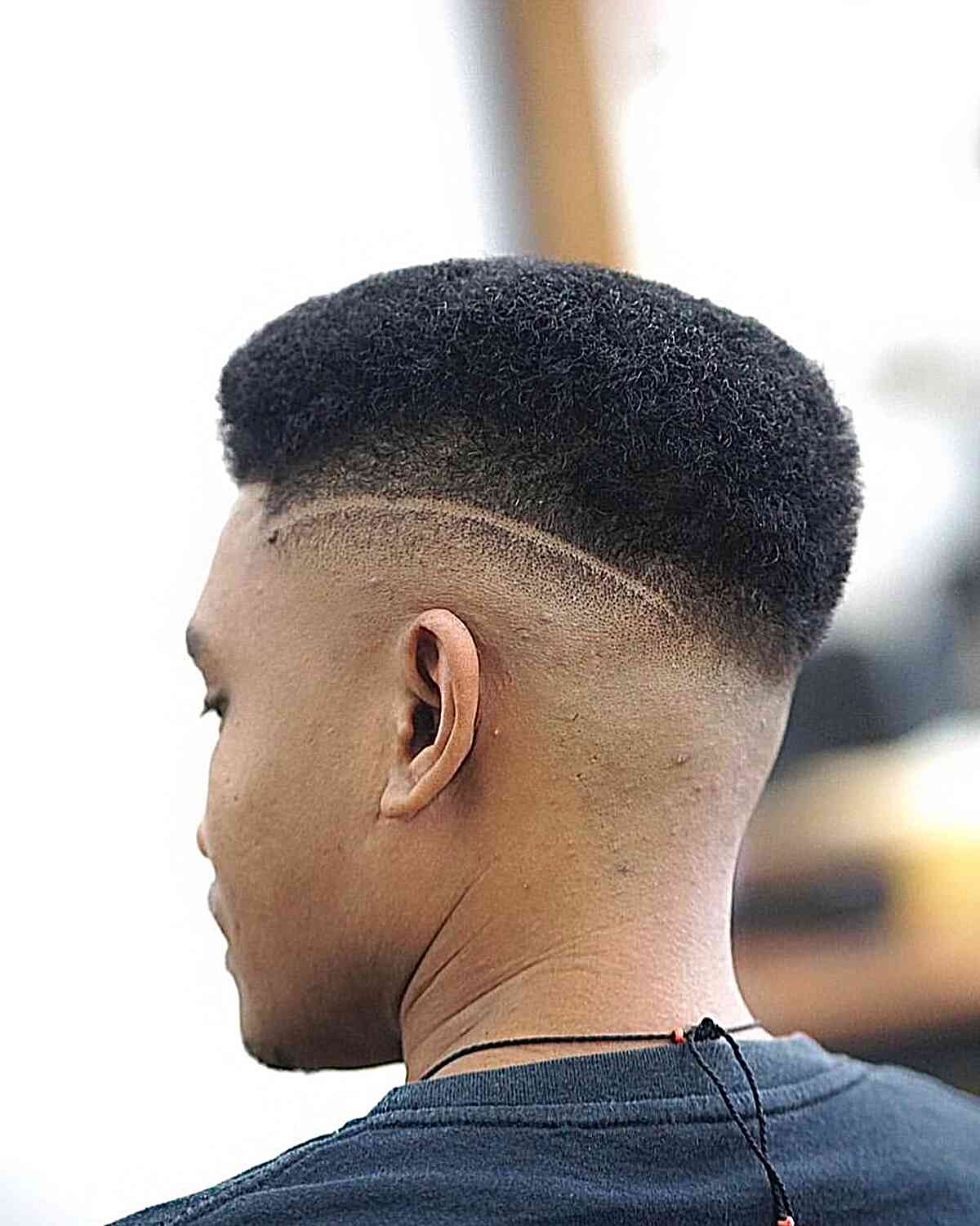 High Top Fade with Disconnected Part