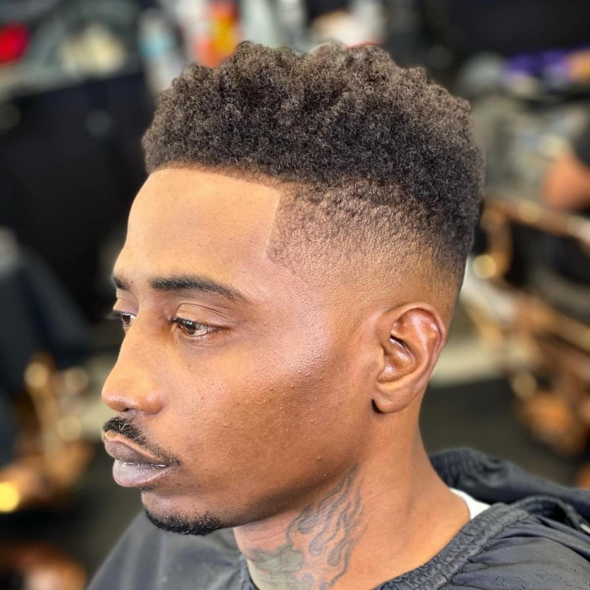 High top with a line up for men