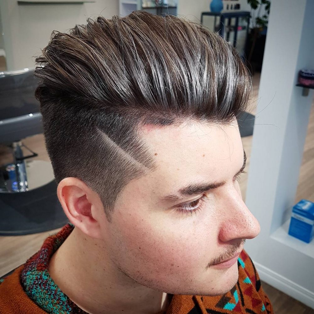 Highlighted and Disconnected Combover