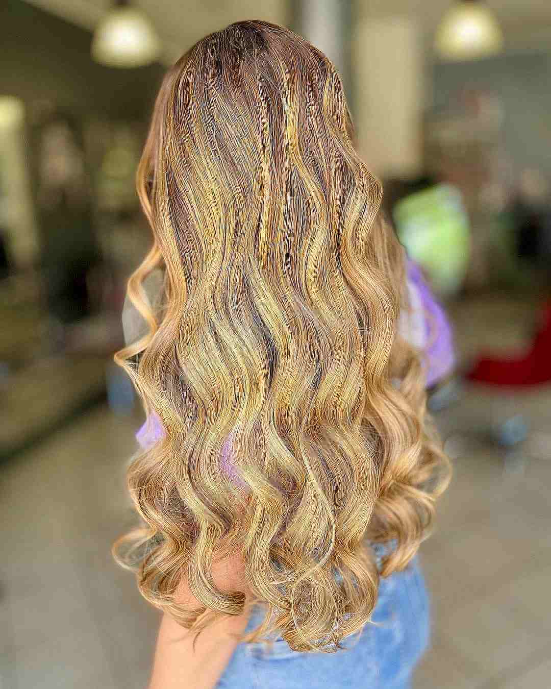 Honey Blonde Highlights on Light Golden Brown Hair