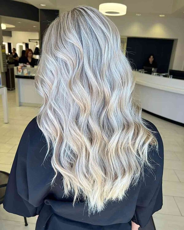 Icy Blonde Hair Color - Blonde Hair With Lowlights