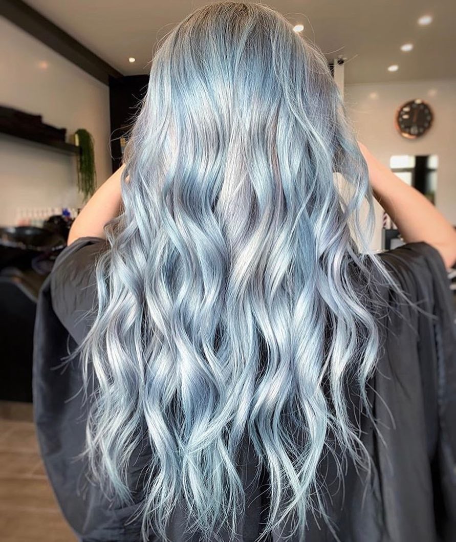 Embrace the cool and captivating allure of the icy blonde hair trend in ...