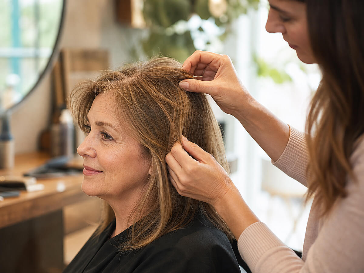 If A Woman's Hair Is Suddenly Thinner After 50, She Should Check These 6 Things First
