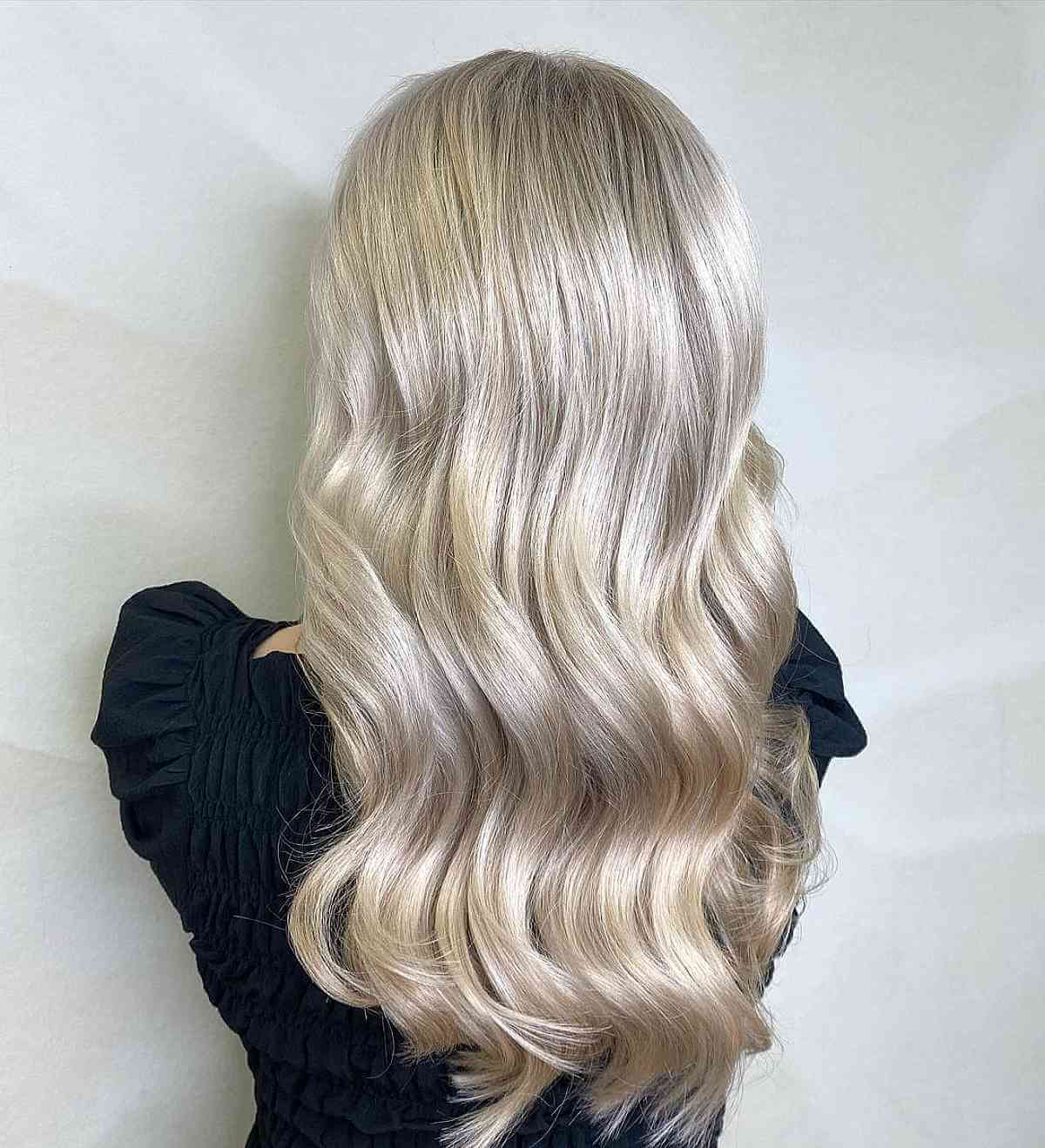 Inspiring Icy Blonde Hair Color