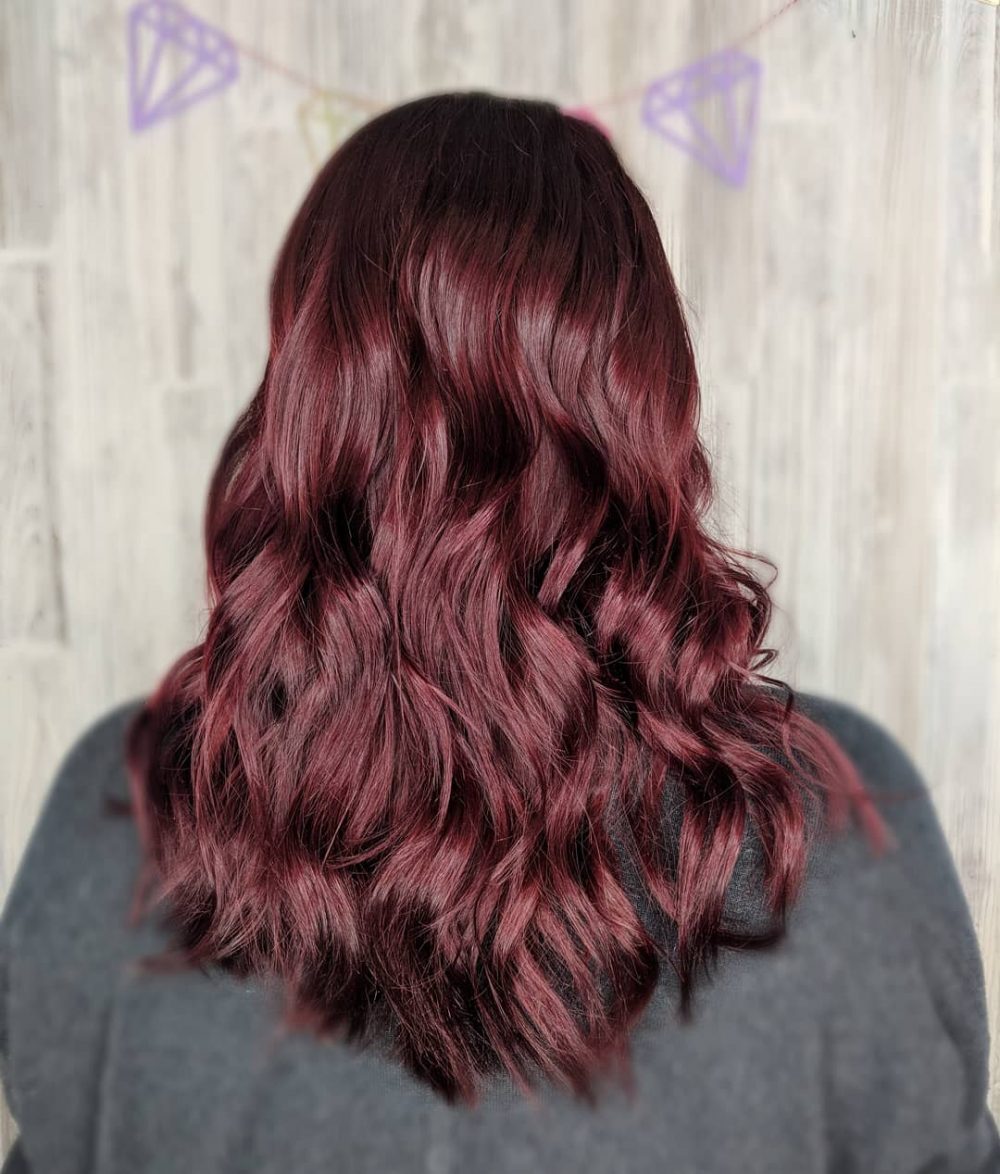 17 Greatest Red Violet Hair Color Ideas Trending in 2019