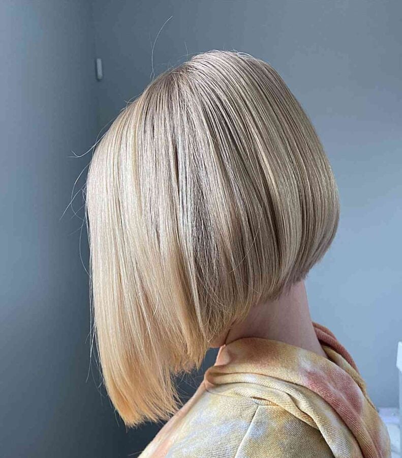 Inverted Bob for girls with short hair