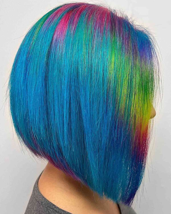 68 Photos of Rainbow Hair Ideas to Consider for 2023