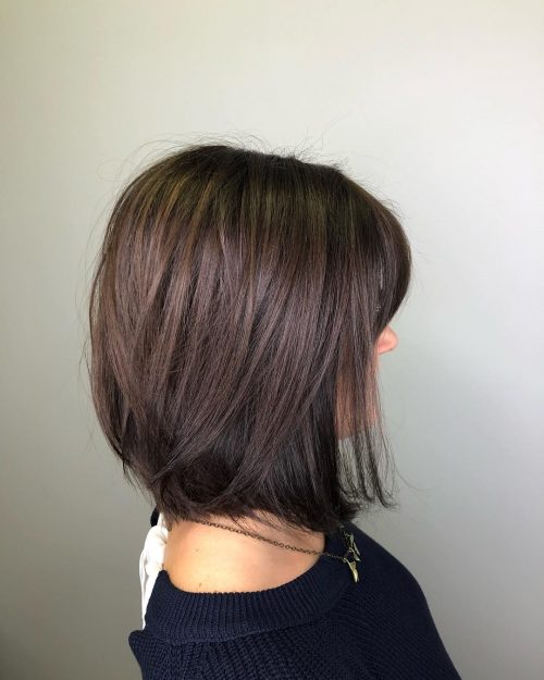 Shaggy Inverted Bob with Long Layers
