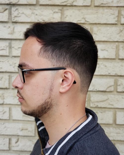 Ivy League with Low Taper Fade