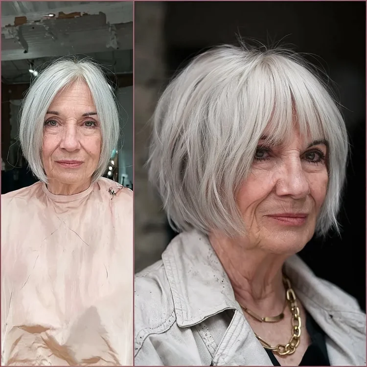 32 Classic Short Bob Haircuts for Ladies Over 60 Who Want a Youthful Style