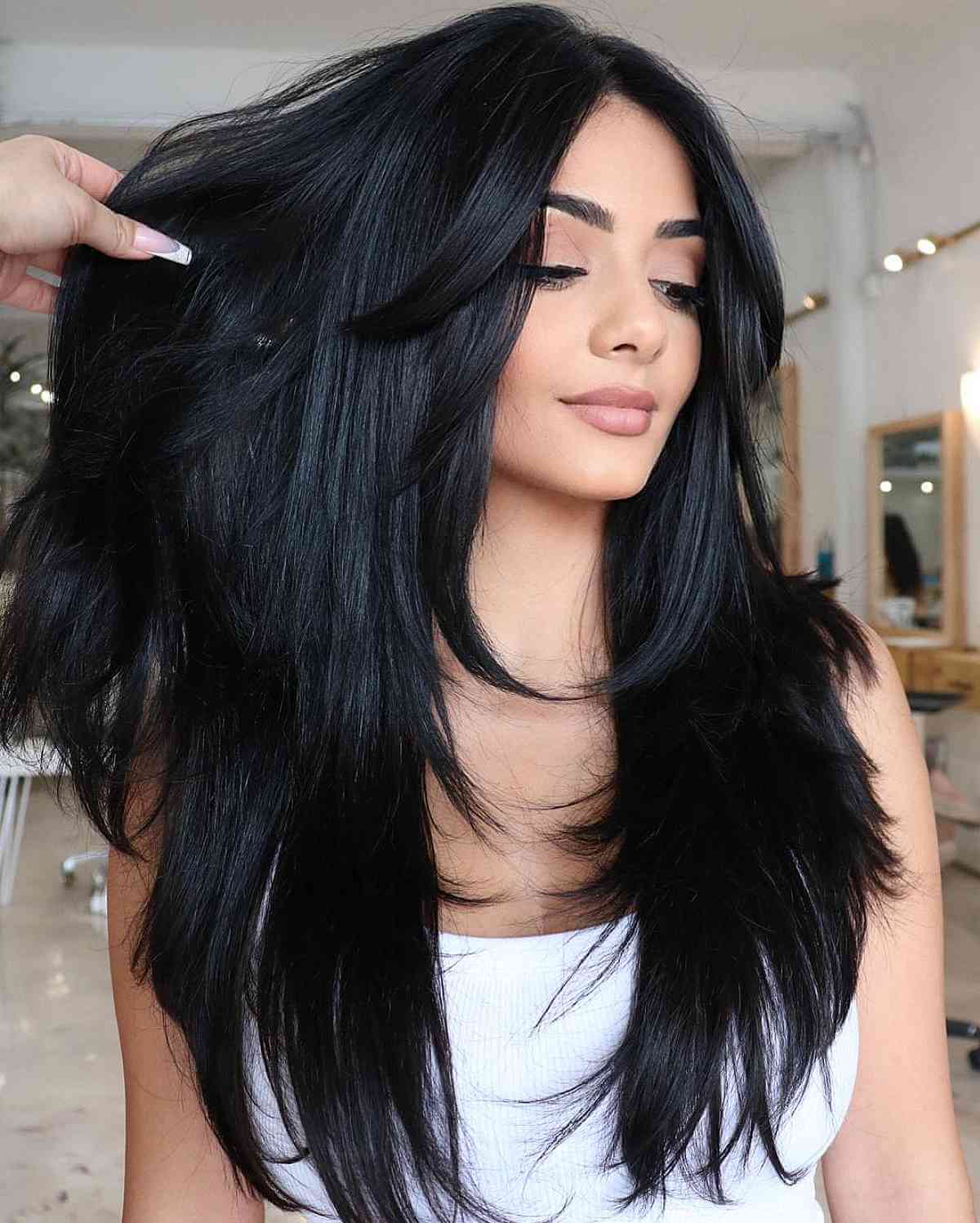 18 Fantastic Jet Black Hair Color Ideas for Every Skin Tone