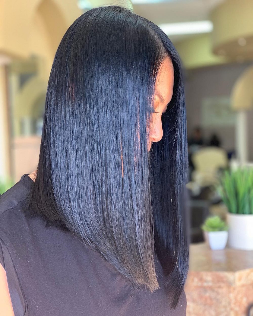 21 Fantastic Jet Black Hair Color Ideas for Every Skin Tone