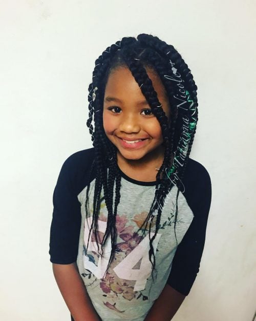 The 15 Cutest Box Braids For Kids In 2023