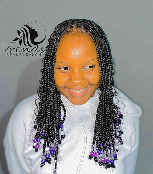 Knotless Braids with Beads: 35 Coolest Ideas for 2024
