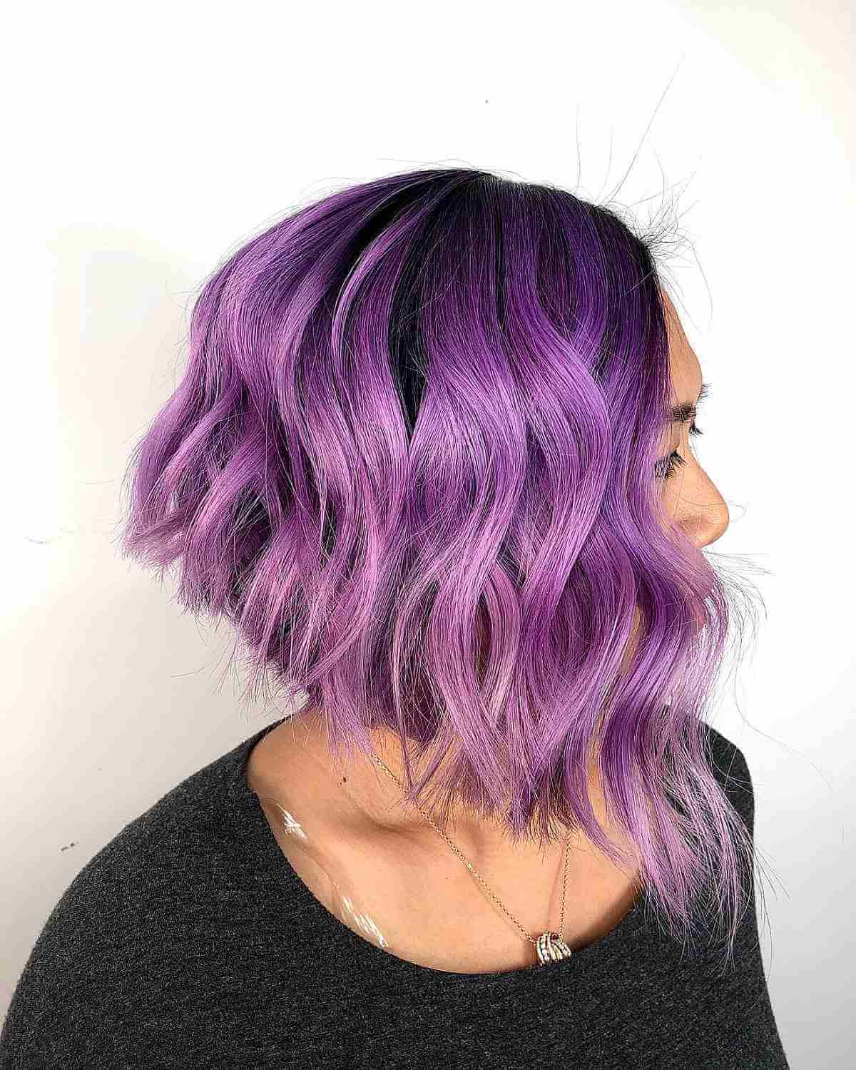 Lavender Purple Hair Color