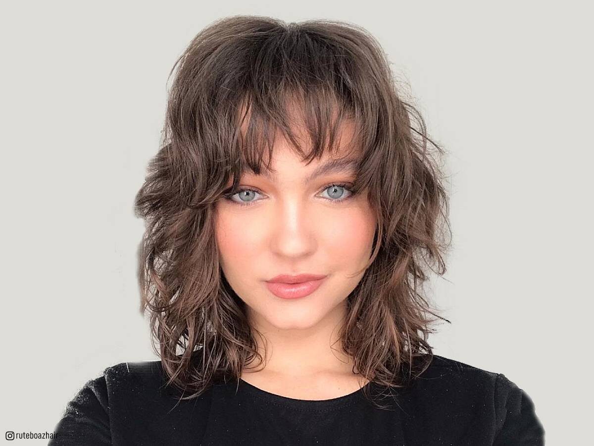56 Best Layered Hair With Bangs For 2023