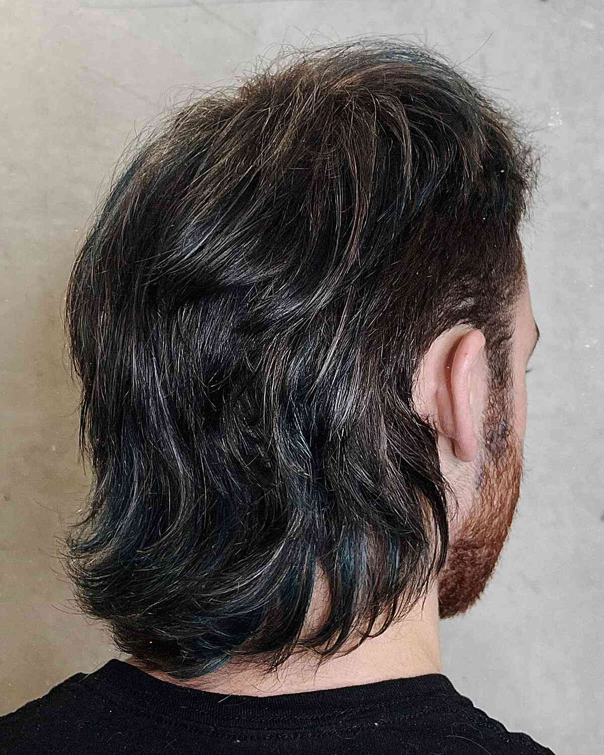 Layered Mullet Haircut for Men of Any Age