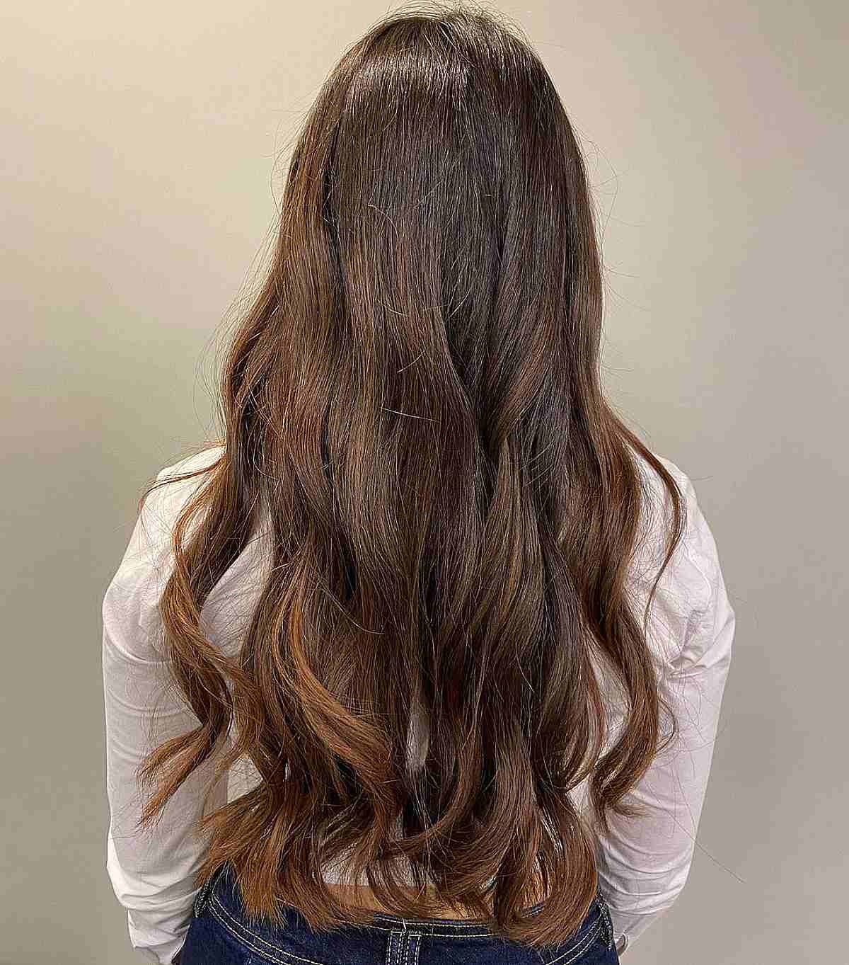 Light and Subtle Sun-Kissed Brown Hair