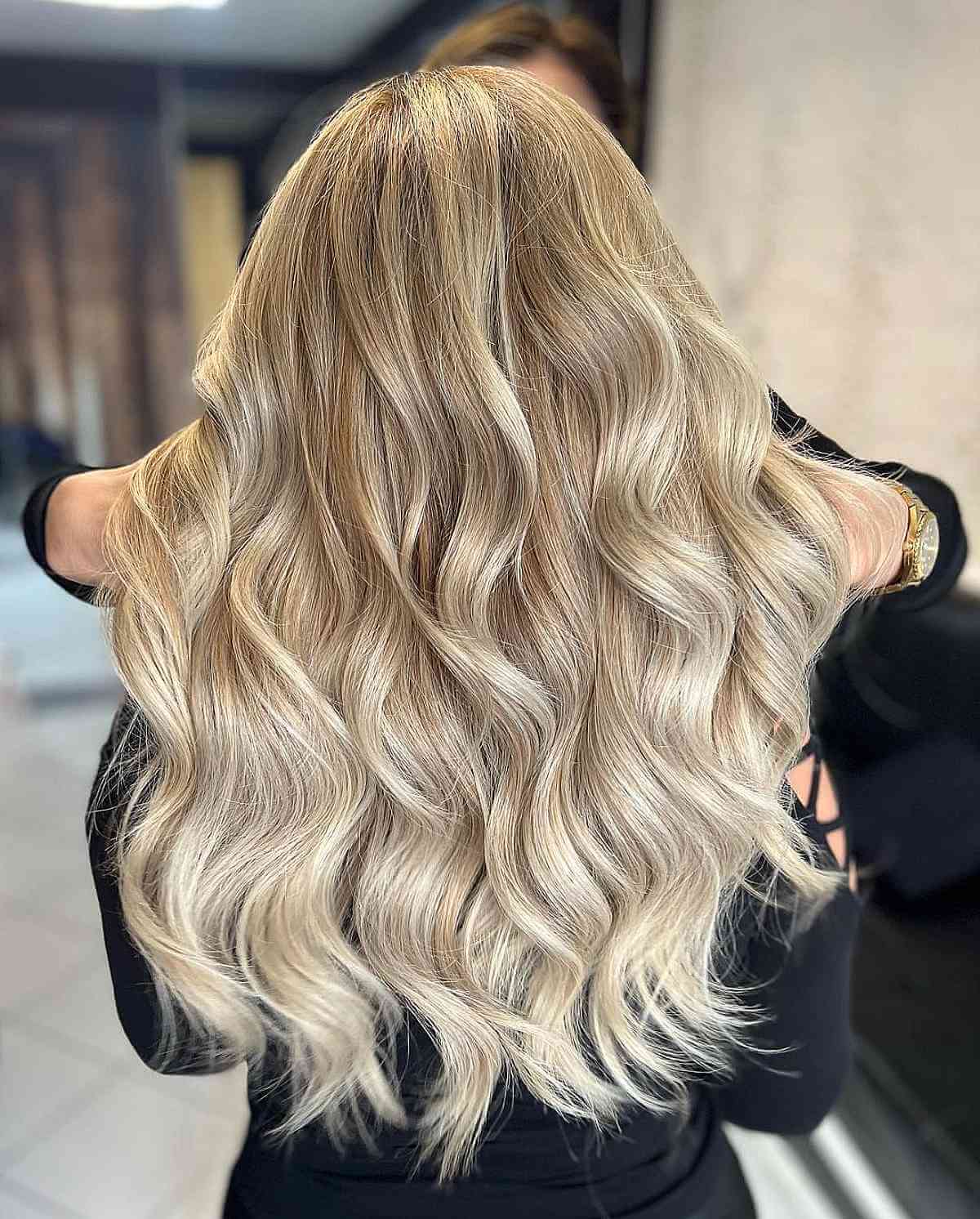 Light Blonde Highlights for Long Hair