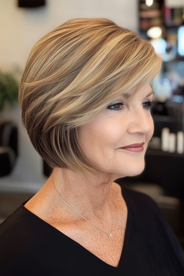 Top 16 Fall Hair Colors for Women Over 70 in 2025