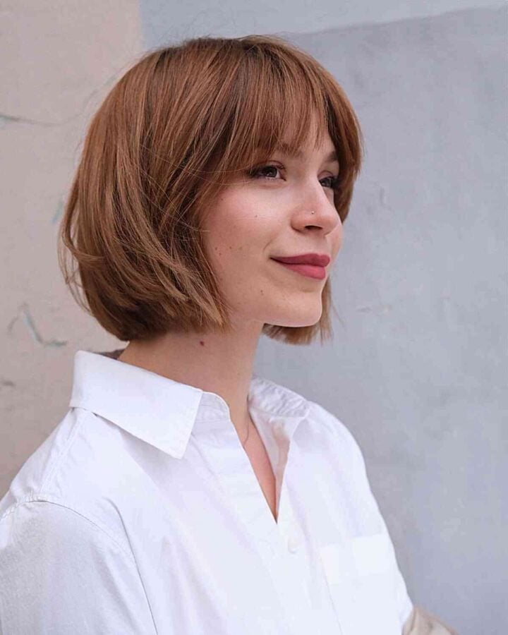 34 Trendy Choppy Bob With Bangs For A Modern Beachy Style 1083