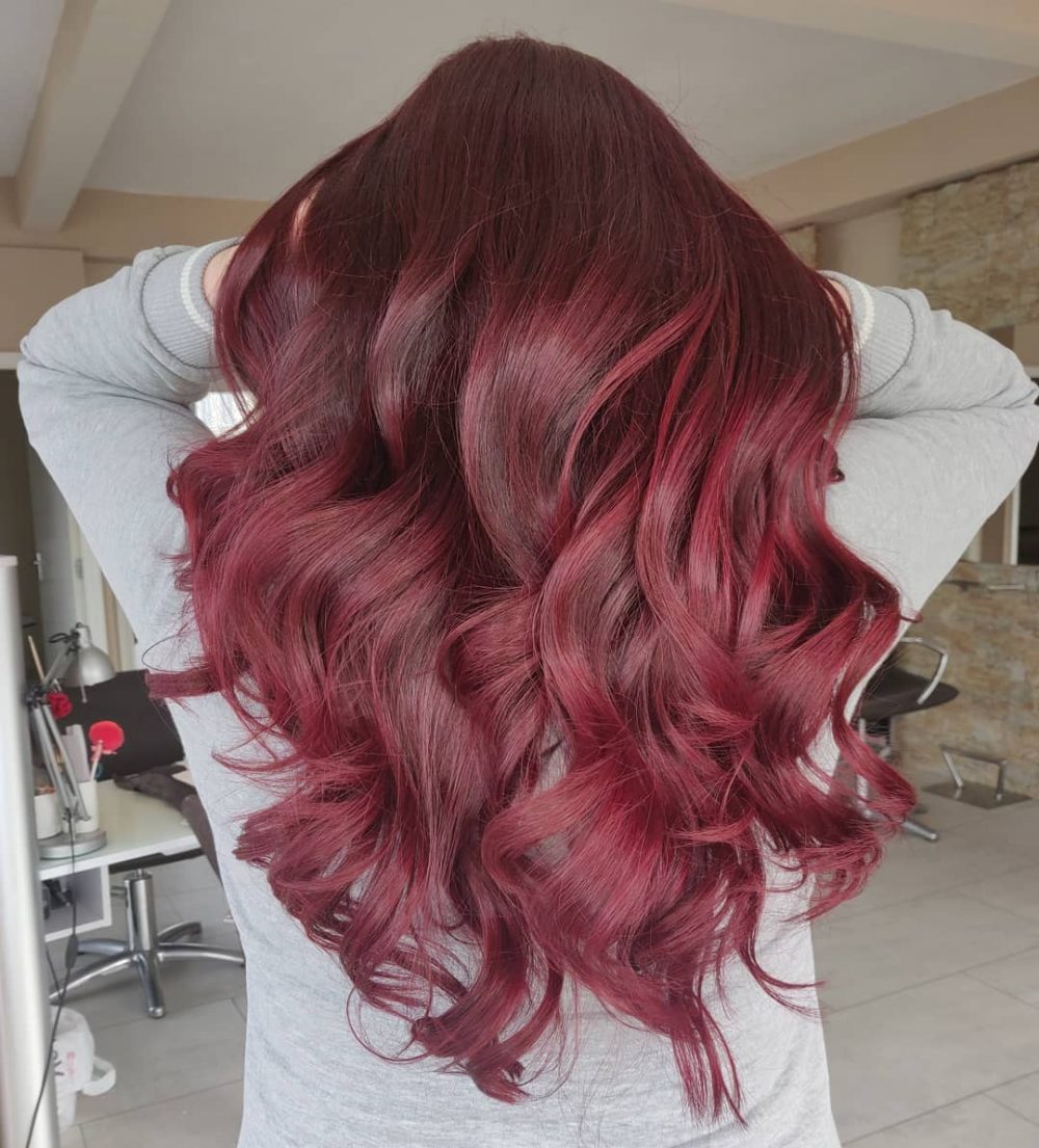Top 34 Stunning Burgundy Hair Color Shades Of 2022