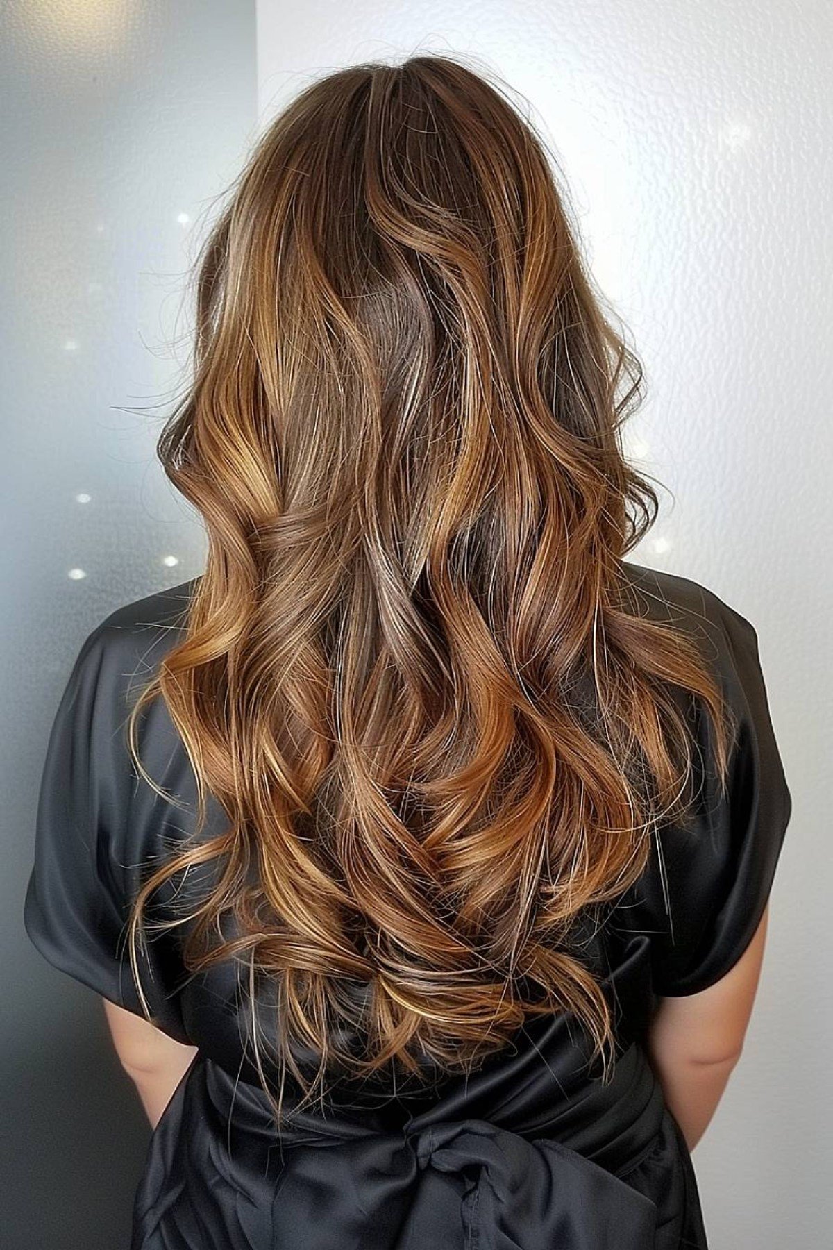 Light Golden Copper Brown Hair