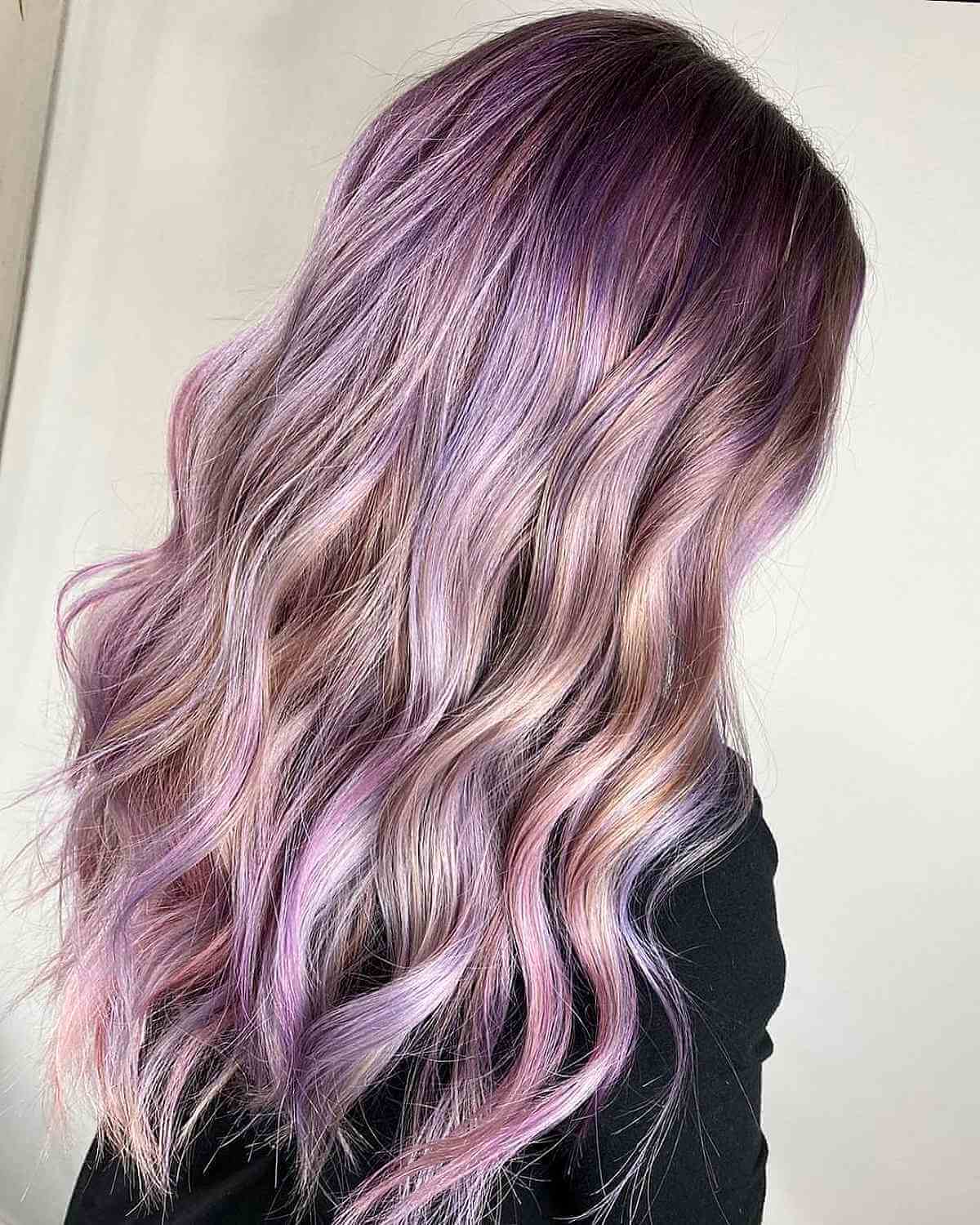 Light Pastel Purple Hair Color