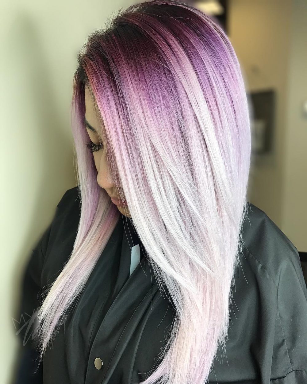 17 Hottest Silver Purple Hair Colors of 2019