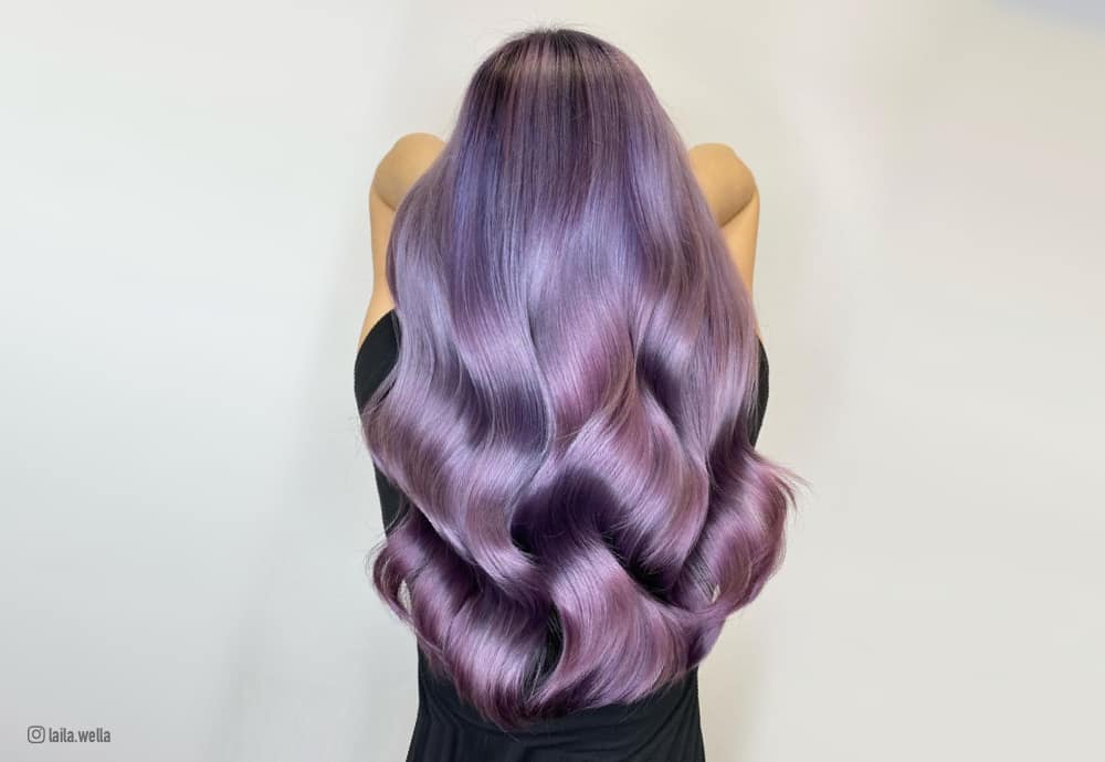 Lilac hair color ideas