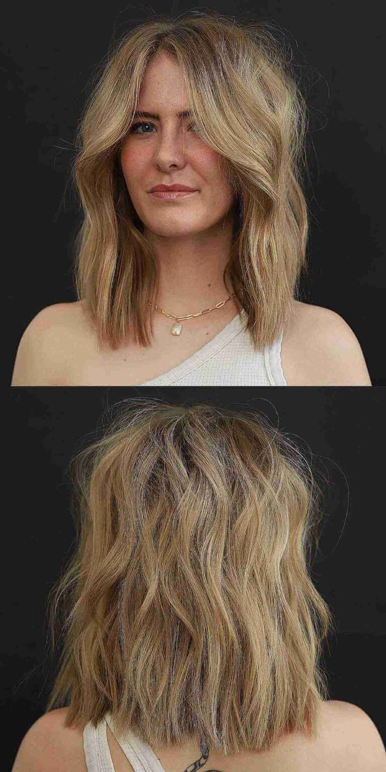 Textured Lob Haircuts Are Trending, Here Are The 46 Coolest Examples