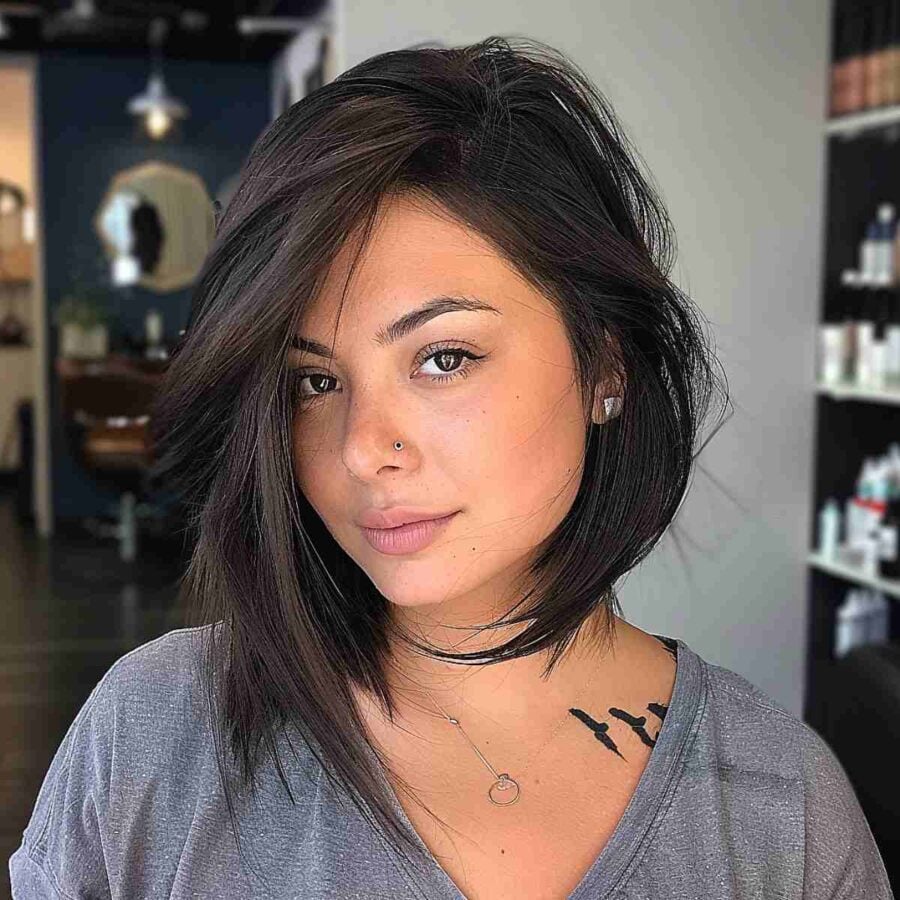 Try These Asymmetrical Bob Haircuts for an Edgier Style in 2024