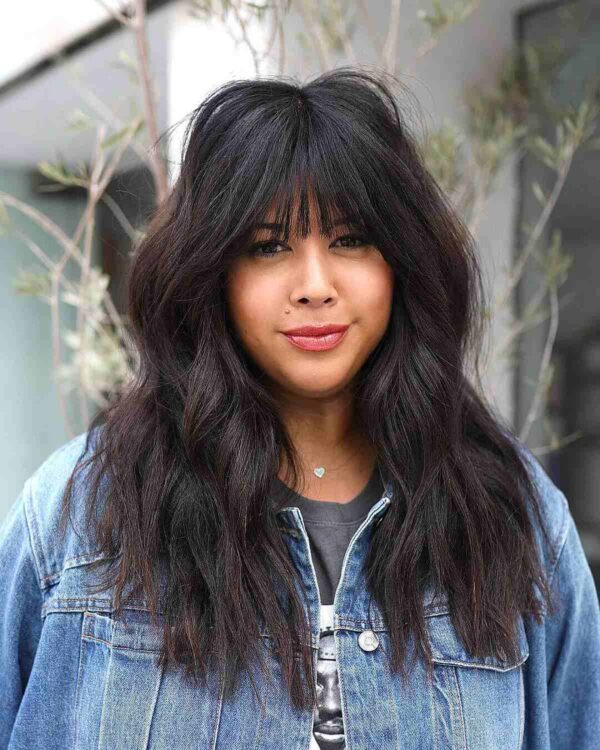 32 Hair-Taming Long Shaggy Hairstyles for Women with Thick Hair