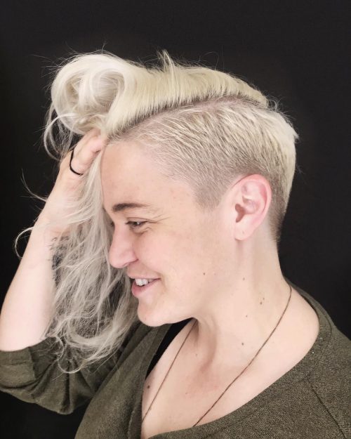 14 Edgy Long Hair With Shaved Sides Back Undercuts For Women