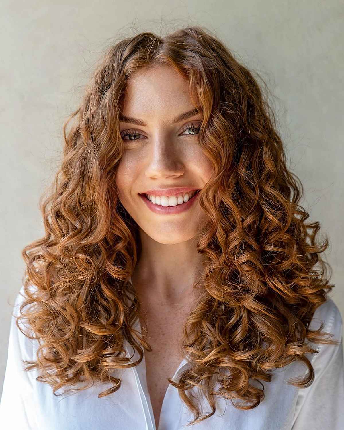 Edgy Disconnected Long Loose Curls