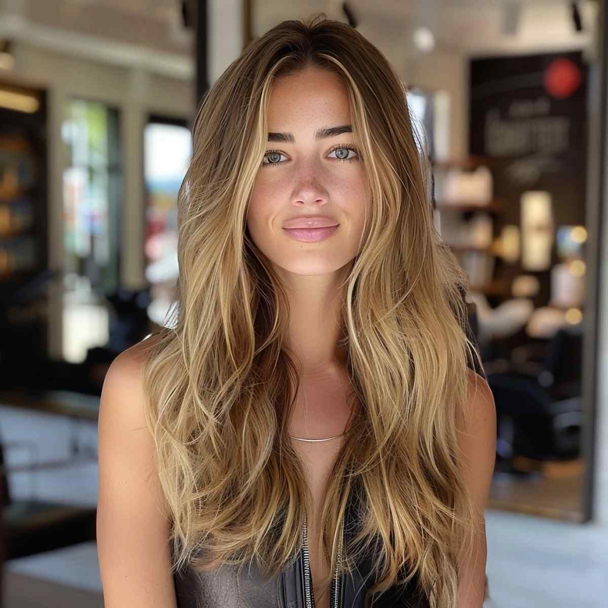 Long Wavy Hair with All Over Long Layers and Messy Texture | by  Hairstyleology | Medium