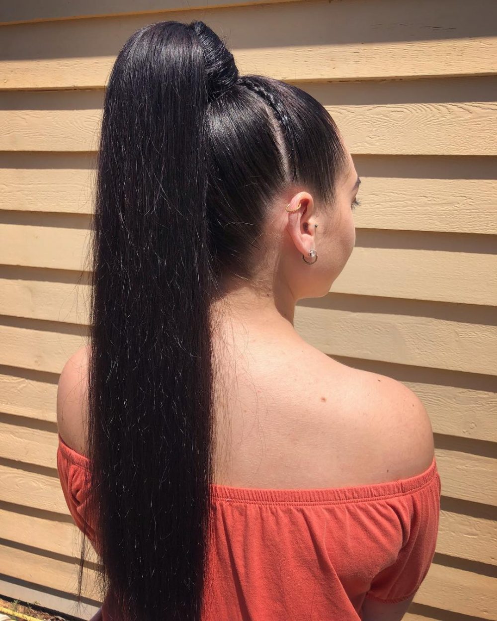 Long High Ponytail hairstyle