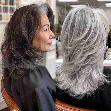 57 Stunning Silver Hair Color Ideas for 2024