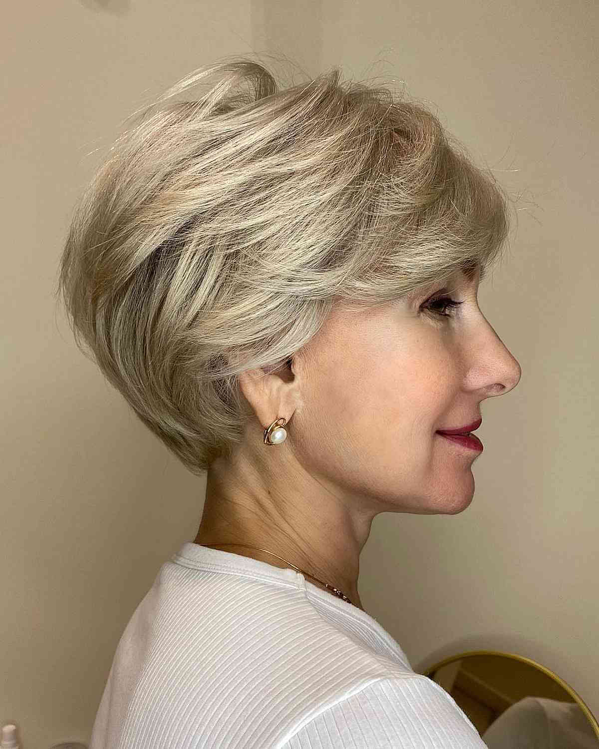 Long Pixie with Soft Feathery Layers