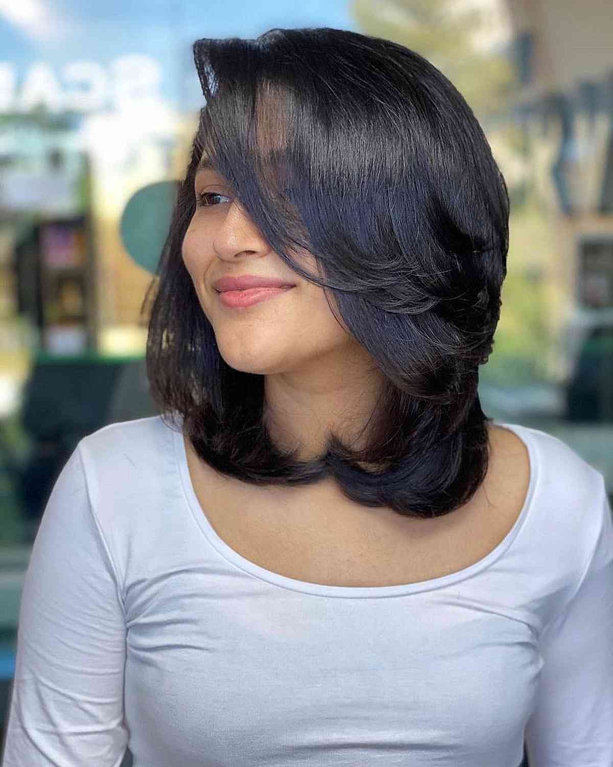Chic Hairstyle For Waist Length Hair - Indian Makeup and Beauty Blog