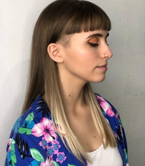 15 Edgy Long Hair with Shaved Sides & Back Undercuts for Women